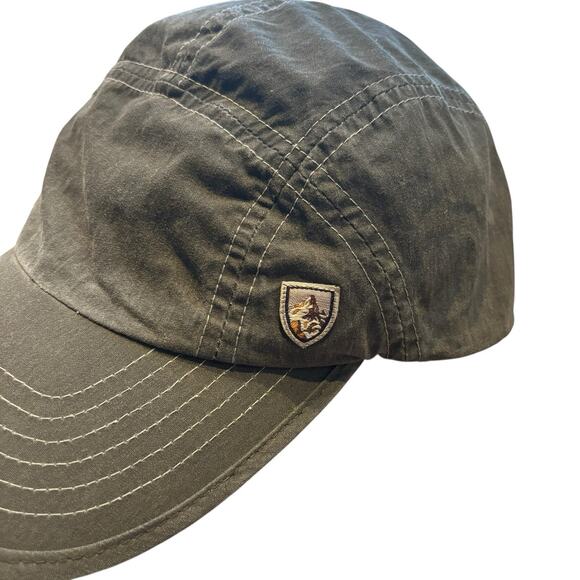 Kuhl Renegade Hat Olive Green Adjustable Strap Cotton Blend UPF Water Resistant - Picture 1 of 5